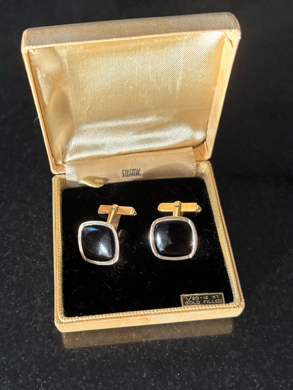 SWANK Vintage Gold-Filled Cuff Links